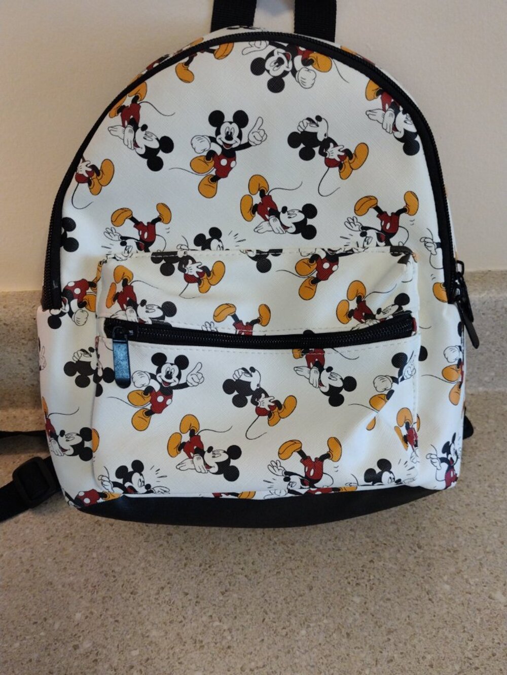 Small Disney Mickey Mouse Bio-World Backpack - Picture 2 of 8